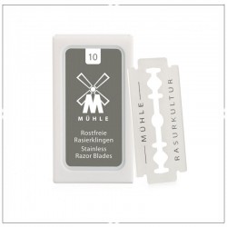 lames de rasoir MÜHLE pour les rasoirs de sécurité traditionnels - Boîte de 10 lames
