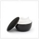 Porte-savon en porcelaine noir/ivoire par Mühle et Herr von Eden