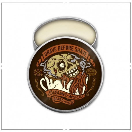 Baume "Caramel Mocha" par Grave Before Shave - ( Café et caramel )