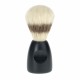 Blaireau de rasage noir en pure soie par hjm