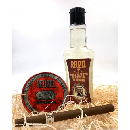 Duo "Red" - Pomade et shampoing par Reuzel