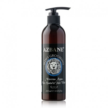 Savon 3 en 1 (barbe - visage - cheveux) par Azbane