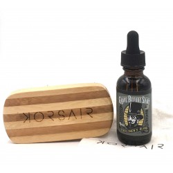 Pack Huile Gentleman - Huile et brosse à barbe