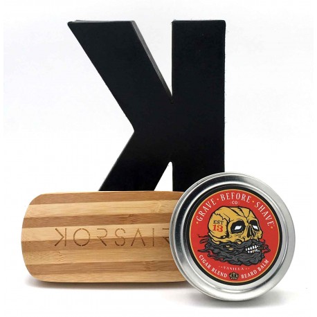 Pack Cigar et Vanille - Baume et brosse à barbe