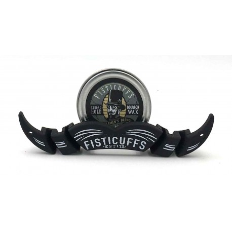 Protège moustache et cire ( Bourbon )