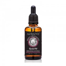 Huile pour barbe Géranium & Citrus par Azbane