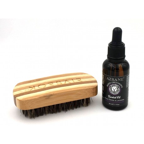 Pack Black pepper - Huile et brosse à barbe