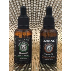 Duo Azbane corsé - Huiles à barbe