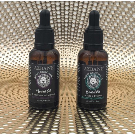 Duo Azbane suave - Huiles à barbe